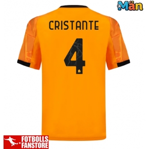 AS Roma Bryan Cristante #4 Bortatröja 2025-26 Kortärmad