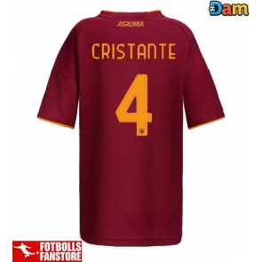 AS Roma Bryan Cristante #4 Hemmatröja Dam 2025-26 Kortärmad