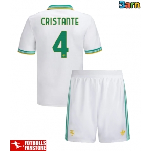 AS Roma Bryan Cristante #4 Tredje Tröja Barn 2025-26 Kortärmad (+ Korta byxor)