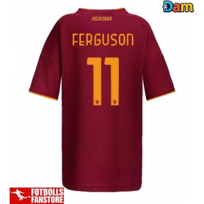 AS Roma Evan Ferguson #11 Hemmatröja Dam 2025-26 Kortärmad