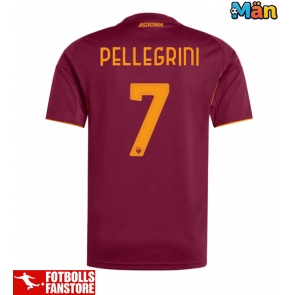 AS Roma Lorenzo Pellegrini #7 Hemmatröja 2025-26 Kortärmad