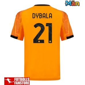 AS Roma Paulo Dybala #21 Bortatröja 2025-26 Kortärmad