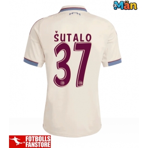 Ajax Josip Sutalo #37 Tredje Tröja 2025-26 Kortärmad