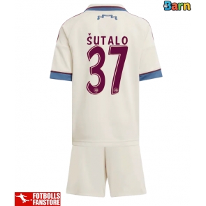Ajax Josip Sutalo #37 Tredje Tröja Barn 2025-26 Kortärmad (+ Korta byxor)
