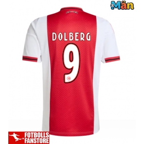Ajax Kasper Dolberg #9 Hemmatröja 2025-26 Kortärmad
