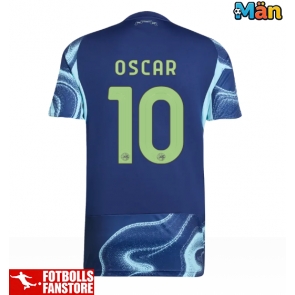 Ajax Oscar Gloukh #10 Bortatröja 2025-26 Kortärmad