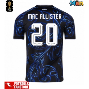Argentina Alexis Mac Allister #20 Bortatröja VM 2026 Kortärmad
