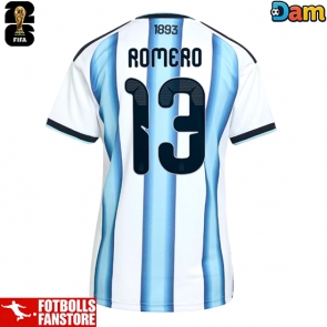 Argentina Cristian Romero #13 Hemmatröja Dam VM 2026 Kortärmad