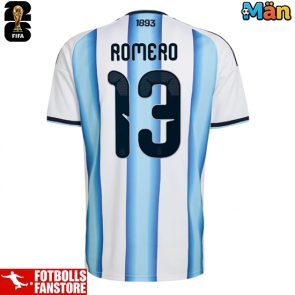 Argentina Cristian Romero #13 Hemmatröja VM 2026 Kortärmad