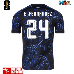 Argentina Enzo Fernandez #24 Bortatröja VM 2026 Kortärmad