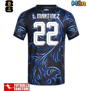 Argentina Lautaro Martinez #22 Bortatröja VM 2026 Kortärmad