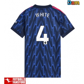 Arsenal Ben White #4 Bortatröja Dam 2025-26 Kortärmad