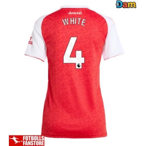 Arsenal Ben White #4 Hemmatröja Dam 2025-26 Kortärmad