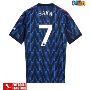 Arsenal Bukayo Saka #7 Bortatröja 2025-26 Kortärmad
