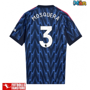 Arsenal Cristhian Mosquera #3 Bortatröja 2025-26 Kortärmad