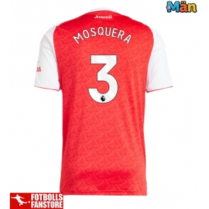 Arsenal Cristhian Mosquera #3 Hemmatröja 2025-26 Kortärmad