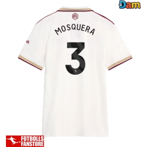 Arsenal Cristhian Mosquera #3 Tredje Tröja Dam 2025-26 Kortärmad