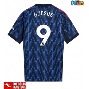 Arsenal Gabriel Jesus #9 Bortatröja 2025-26 Kortärmad