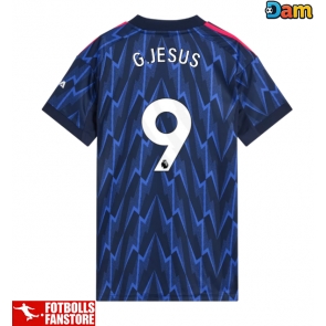 Arsenal Gabriel Jesus #9 Bortatröja Dam 2025-26 Kortärmad