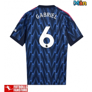 Arsenal Gabriel Magalhaes #6 Bortatröja 2025-26 Kortärmad