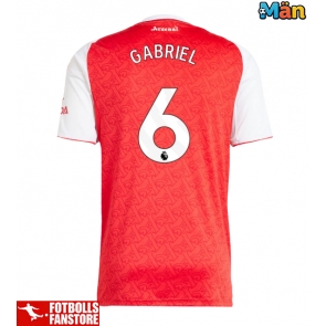 Arsenal Gabriel Magalhaes #6 Hemmatröja 2025-26 Kortärmad