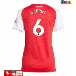 Arsenal Gabriel Magalhaes #6 Hemmatröja Dam 2025-26 Kortärmad