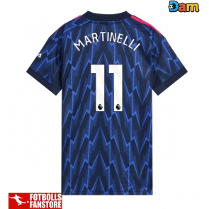 Arsenal Gabriel Martinelli #11 Bortatröja Dam 2025-26 Kortärmad
