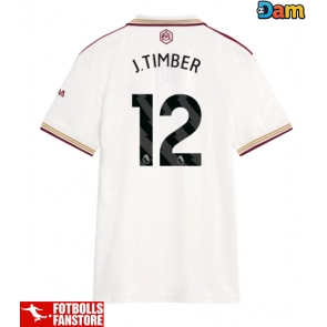 Arsenal Jurrien Timber #12 Tredje Tröja Dam 2025-26 Kortärmad