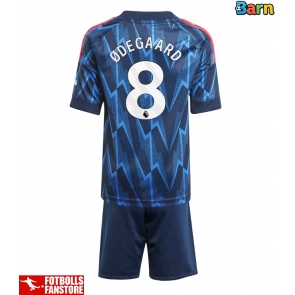 Arsenal Martin Odegaard #8 Bortatröja Barn 2025-26 Kortärmad (+ Korta byxor)