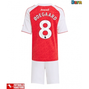 Arsenal Martin Odegaard #8 Hemmatröja Barn 2025-26 Kortärmad (+ Korta byxor)