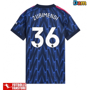 Arsenal Martin Zubimendi #36 Bortatröja Dam 2025-26 Kortärmad