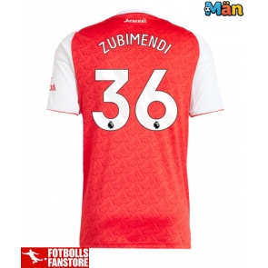 Arsenal Martin Zubimendi #36 Hemmatröja 2025-26 Kortärmad