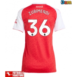 Arsenal Martin Zubimendi #36 Hemmatröja Dam 2025-26 Kortärmad