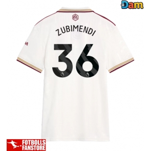 Arsenal Martin Zubimendi #36 Tredje Tröja Dam 2025-26 Kortärmad