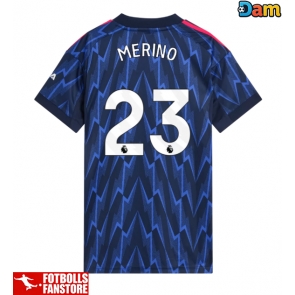 Arsenal Mikel Merino #23 Bortatröja Dam 2025-26 Kortärmad