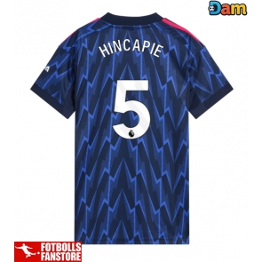 Arsenal Piero Hincapie #5 Bortatröja Dam 2025-26 Kortärmad