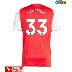 Arsenal Riccardo Calafiori #33 Hemmatröja 2025-26 Kortärmad