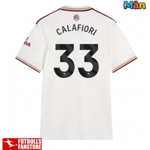 Arsenal Riccardo Calafiori #33 Tredje Tröja 2025-26 Kortärmad