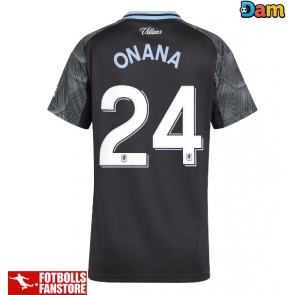 Aston Villa Amadou Onana #24 Bortatröja Dam 2025-26 Kortärmad
