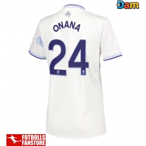 Aston Villa Amadou Onana #24 Tredje Tröja Dam 2025-26 Kortärmad