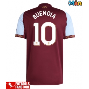 Aston Villa Emiliano Buendia #10 Hemmatröja 2025-26 Kortärmad