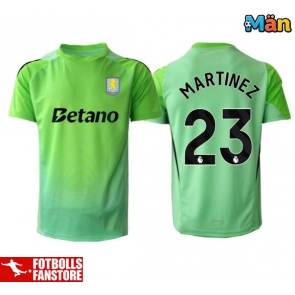 Aston Villa Emiliano Martinez #23 Målvakt Bortatröja 2025-26 Kortärmad