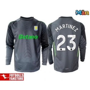 Aston Villa Emiliano Martinez #23 Målvakt Hemmatröja 2025-26 Långärmad