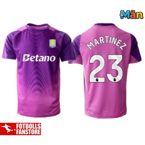 Aston Villa Emiliano Martinez #23 Målvakt Tredje Tröja 2025-26 Kortärmad