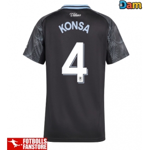 Aston Villa Ezri Konsa #4 Bortatröja Dam 2025-26 Kortärmad