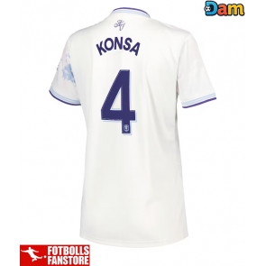 Aston Villa Ezri Konsa #4 Tredje Tröja Dam 2025-26 Kortärmad