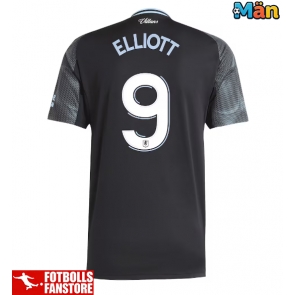 Aston Villa Harvey Elliott #9 Bortatröja 2025-26 Kortärmad