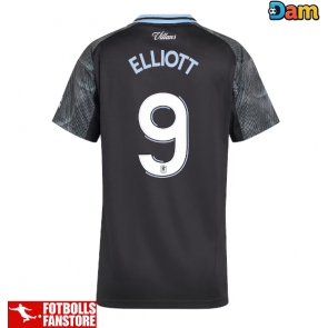 Aston Villa Harvey Elliott #9 Bortatröja Dam 2025-26 Kortärmad