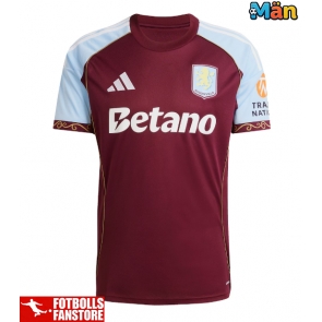 Aston Villa Hemmatröja 2025-26 Kortärmad