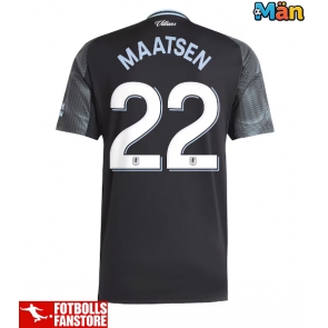 Aston Villa Ian Maatsen #22 Bortatröja 2025-26 Kortärmad